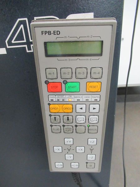 Makino EDNC-43S-A16MR CNC Sinker EDM, Makino MGF2 CNC Control, 16 ATC, C-Axis, 60 Amp, MR Head- Auction Item