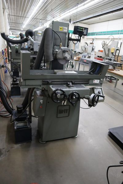 Mitsui High Tec MSG-200MH 6"x12" Hand Feed Surface Grinder, Sony 2-Axis DRO, EM Chuck, Coolant- Auction Item