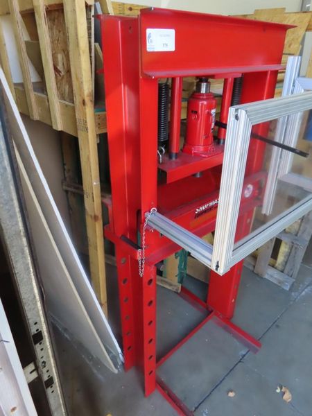 Shopmaster CP 100 H Frame Shop Press- Auction Item