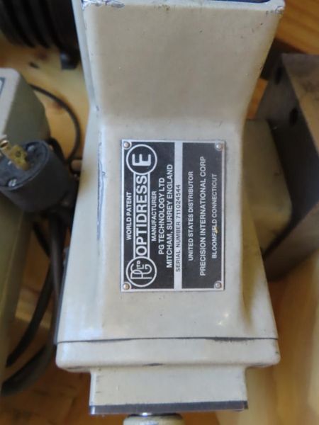 Optidress Optical Wheel Dressers In Crate- Auction Item