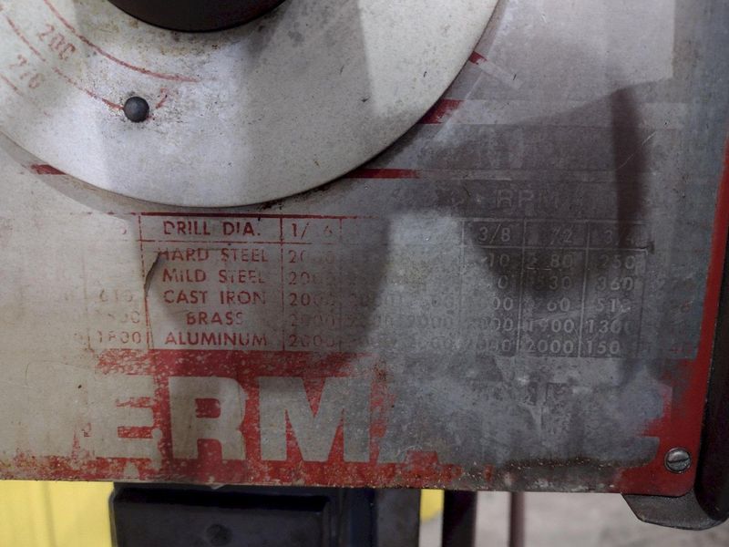 20" POWERMATIC MODEL #200 SINGLE SPINDLE DRILL PRESS: STOCK #22504