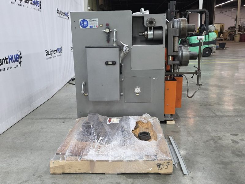 Comac 305 CN3.1 3″ x 3″ x 3/8″ 3-Roll CNC Double Pinch Angle Roll (2012)