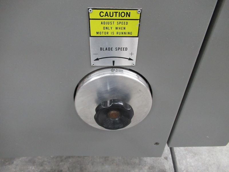 Marvel Series 8-Mark I Vertical Band Saw, Tilting, 18" x 22" Capacity, 1" Blade, Variable Speed