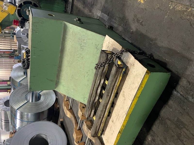 60" x 40,000Lb Cincinnati Uncoiler, Coil Car & Turnstile