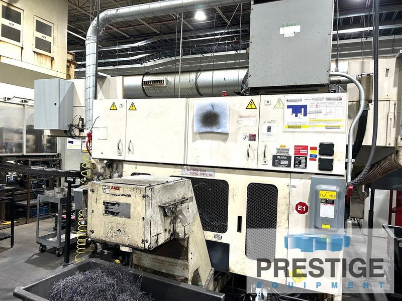 Muratec MW200 Twin Spindles, (2) 10 Station Turrets, Fanuc CNC, 17.32" Swing, 3,500 RPM, 30 HP, #43849