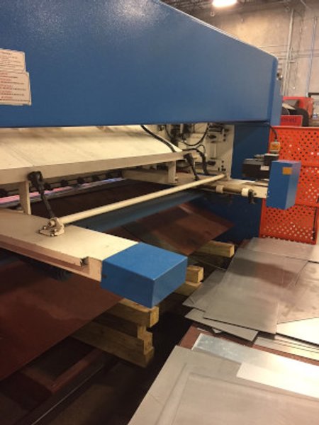 1/4" x 10', ERMAK, #CNCHVR, hyd., 40" CNCBG, Automec CNC FG, 15 HP, 2007
