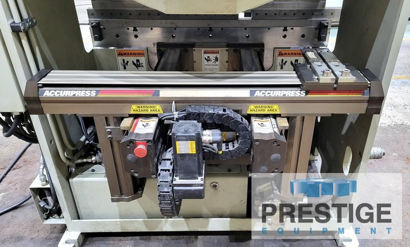 25 Ton Accurpress 7254 5-Axis CNC Press Brake, 48" Bend Length, 51" BH, 6" Stroke, ETS3000 5-Axis CNC, 2006 #44018