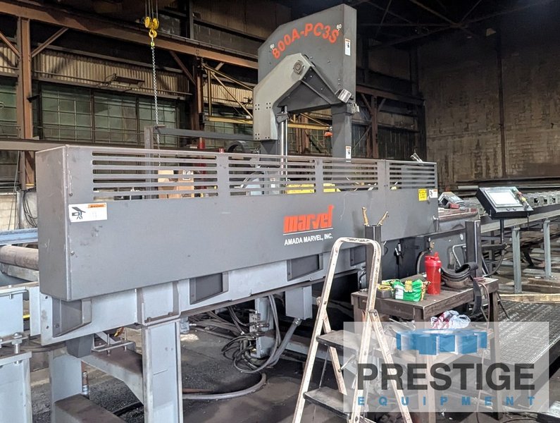 Marvel/Amada 800A-PC-3S-60, 31.25" x 37.5" Capacity, PC3 Prog. control, bar feed w/72" stroke, 2" Blade, 2020 #43993