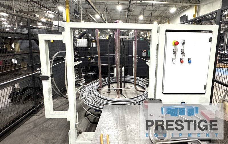 BLM DH4010 All Electric CNC Wire Straightening & Bending System for Coil, De-Coiler, Siemens CNC, 2021 #43735