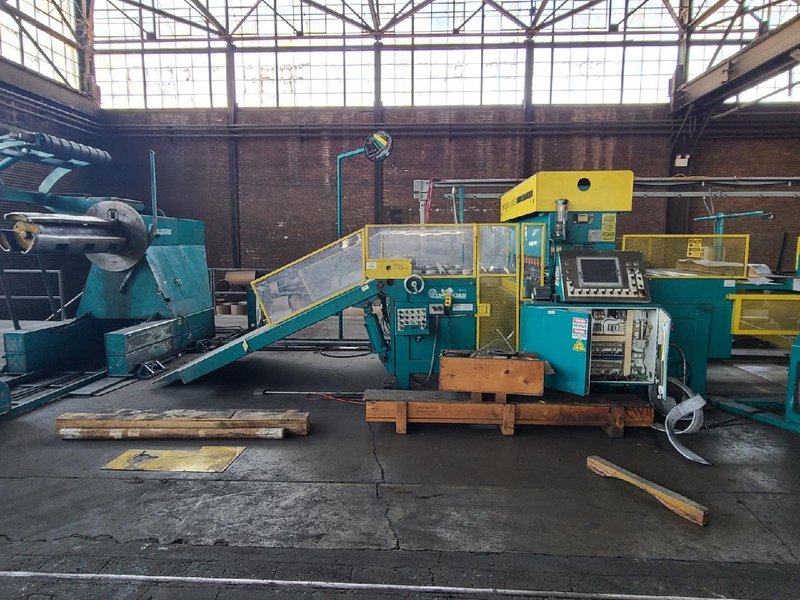 60" x .060" x 30,000Lb Iowa Precision / Herr Voss Multi Blanking Line