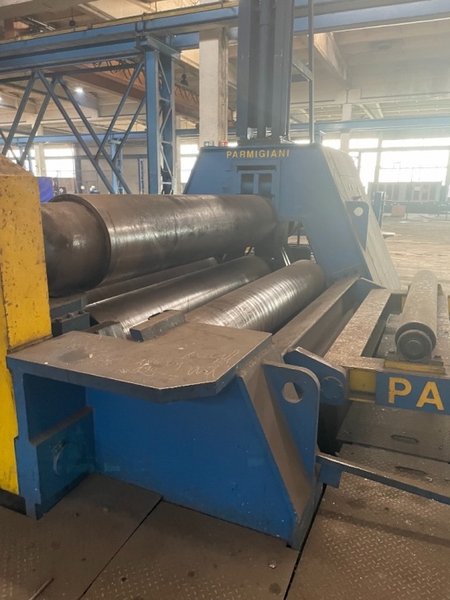 3100mm x 65mm Parmigiani 4-Roll Plate Bending Machine
