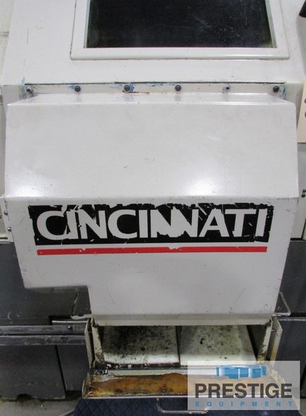 Cincinnati Avenger 250S, 23" Swing, 19" C.C, 4000 RPM, Sub Spindle, Bar Feed, Acramatic 850SX, #32335