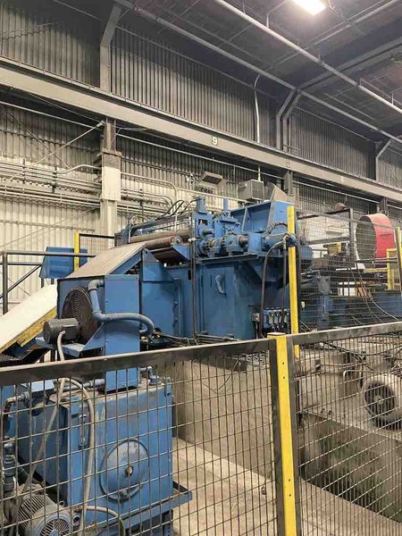 60" x .187" x 50,000Lbs Paxson Loop Slitting Line
