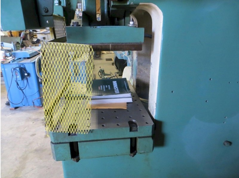Minster Super Speed OBS 60 ton OBI press, 32" x 21" Bolster, Model 6SS-FB, 1991, 4" Stroke, 90 to 180 SPM