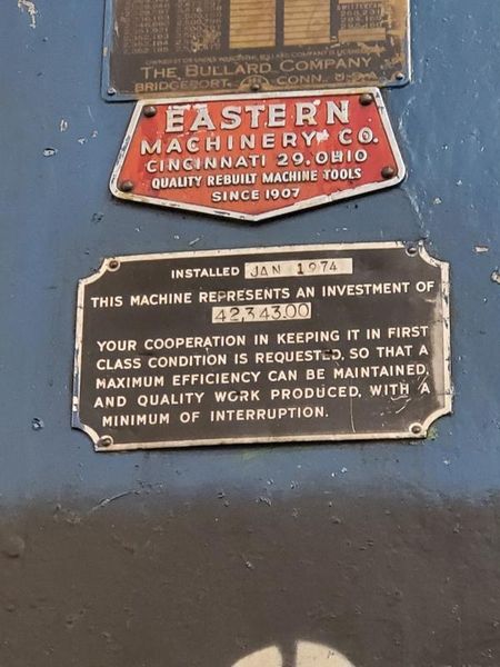 BULLARD CUTMASTER 75 VERTICAL TURRET LATHE