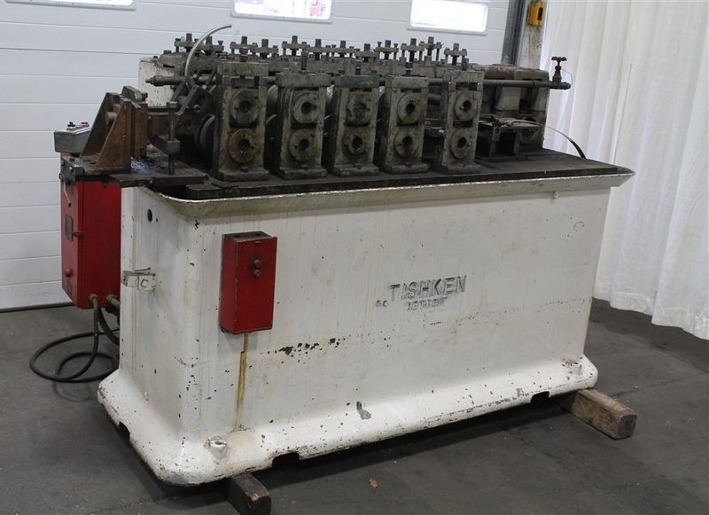 7 STAND X 1' TISHKEN ROLLFORMER: STOCK #61779