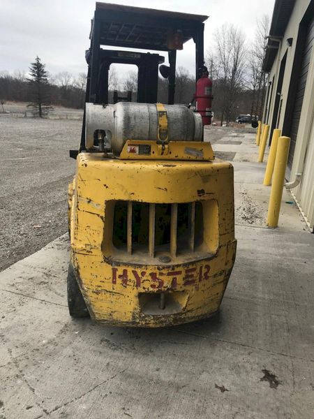 8000 LBS HYSTER PROPANE FORKLIFT: STOCK 65048