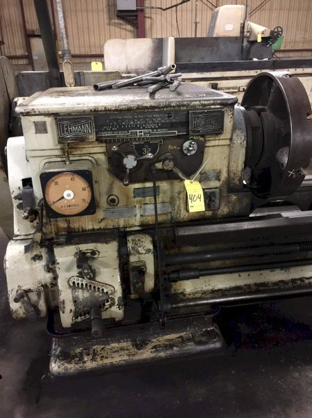34" X 32' LEHMANN ENGINE LATHE: STOCK #71833