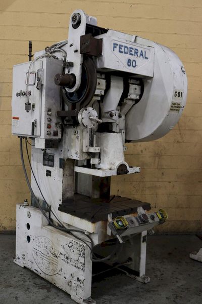60 TON FEDERAL OBI PRESS: STOCK #72696