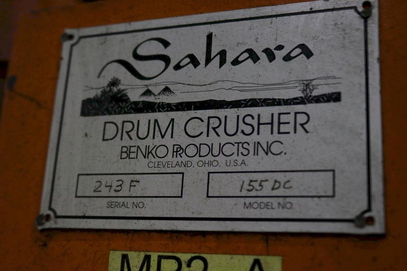 SAHARA MODEL 155 DC DUMP CRUSHER: STOCK #73780