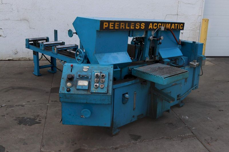 12" X 16" PEERLESS MODEL #1400 HORIZONTAL BAND SAW: STOCK #72937