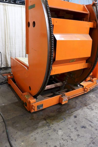 20,000 LBS STRILICH TRAVELING UPENDER WITH COIL CAR: STOCK #72763