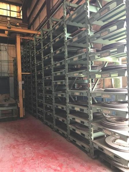 LARGE QTY OF ALUMINUM & STAINLESS STEEL CIRCLE BLANKING DIES: STOCK #69