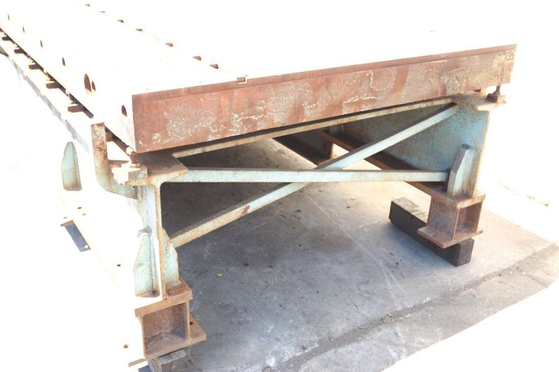 59' X 158' CAST IRON TABLE: STOCK #68409