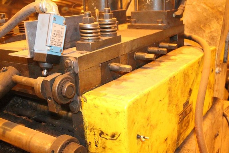 6000 LB X 12" X .135" CWP COIL CRADLE AND STRAIGHTENER: STOCK # 65904