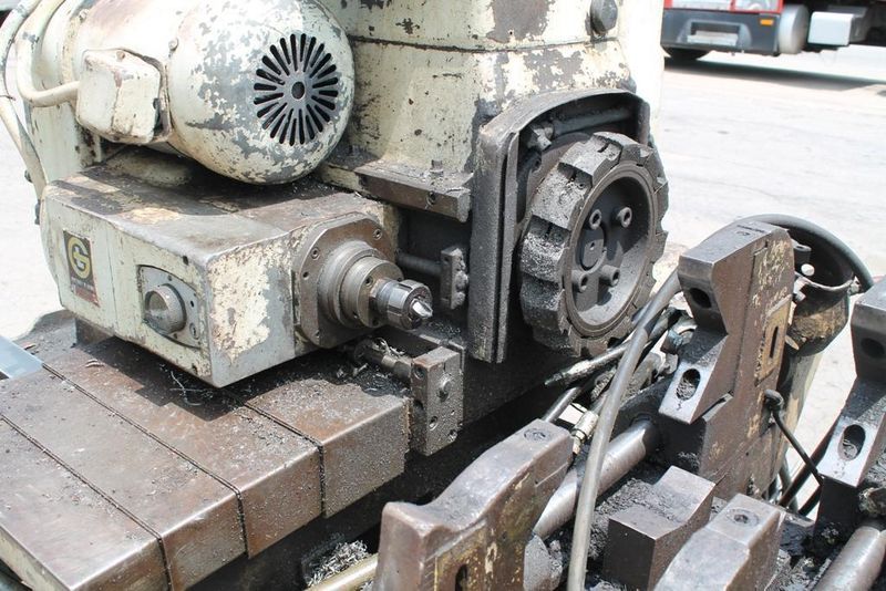 124' GIDDINGS & LEWIS MILLING & FACING CENTERING MACHINE STOCK #64194