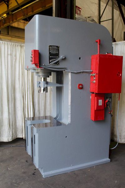 50 TON DENISON C FRAME HYDRAULIC PRESS: STOCK #62229