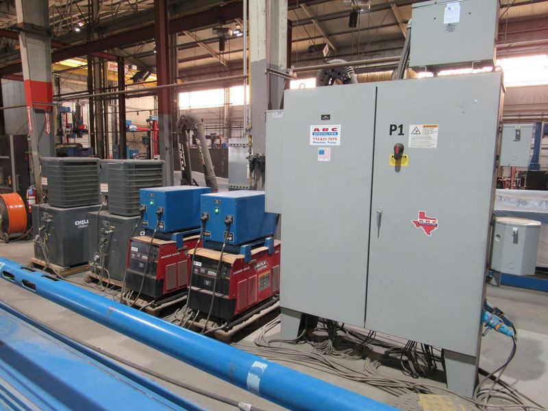 USED, 42' TRIPULSE DUAL HOT WIRE GTAW PIPE CLADDING SYSTEM
