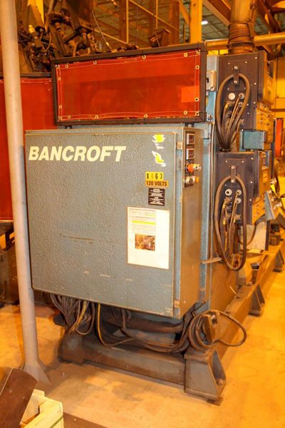 BANCROFT DUAL-HEAD DRUM WELDING LATHE: STOCK # 68342
