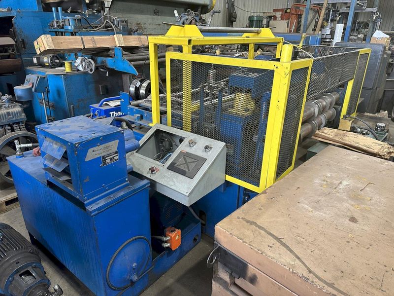 48" ASC SLITTING & CUT-TO-LENGTH (SLEAR) LINE WITH AMS CONTROLS: STOCK #19200