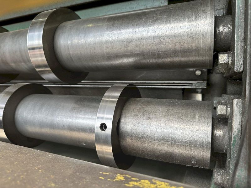 48" ASC SLITTING & CUT-TO-LENGTH (SLEAR) LINE WITH AMS CONTROLS: STOCK #19199