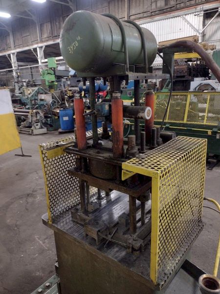 7 TON X 14" WIDE AIRAM PNEUMATIC CUTOFF PRESS: STOCK #17188