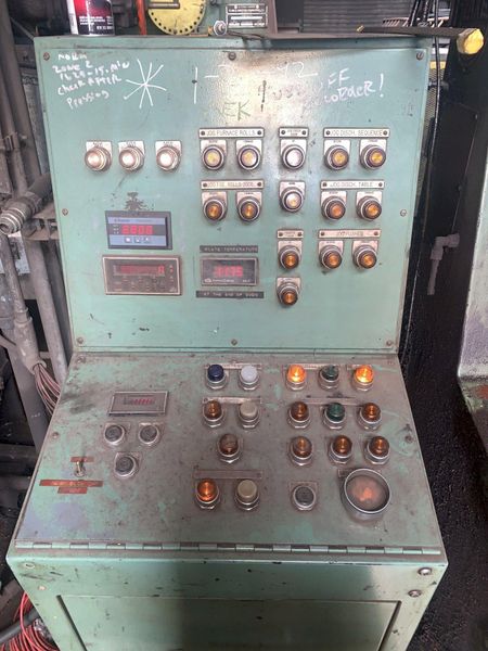 144" FLINN & DREFFEIN ENGINEERING PASS THROUGH GAS FIRED FURNACE: STOCK #13372