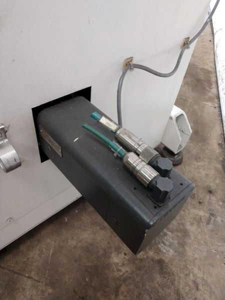 1,100 LBS X 16" GSW MODEL #MHM0.5/1250SO SERVO MOTORIZED COIL REEL UNCOILER: STOCK 12986