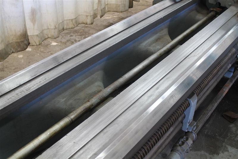 28" X 96" & 240" LODGE & SHIPLEY HOLLOW SPINDLE ENGINE LATHE, 12-5/8" HOLE: #10924