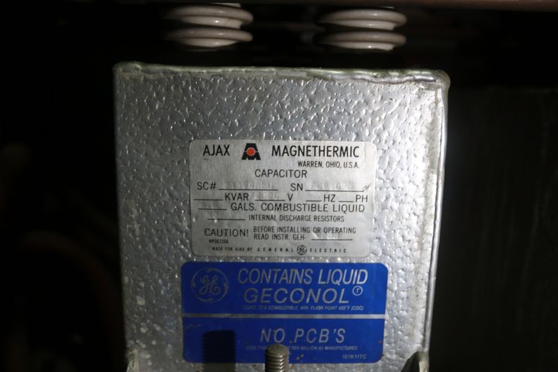 AJAX MAGNETHERMIC MODEL S3/10-200 ANNEALER MAIN BREAKER: STOCK #10630