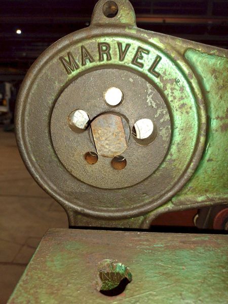 5/8" MARVEL REBAR & ROUND STOCK PNEUMATIC CUTOFF SHEAR: STOCK #19157