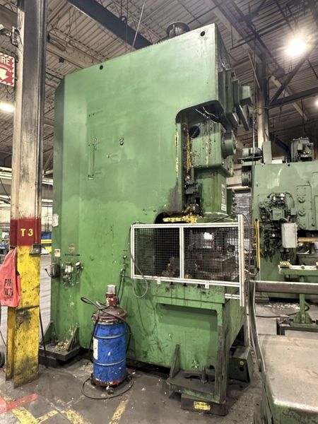 200 TON STAMTEC MODEL #G1-200 (NEW 2000) GAP FRAME PRESS, 7.87" STROKE: STOCK #20020
