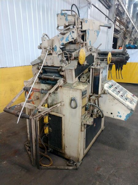 10,000 LB 5 TON X 12" X .156" LITTELL COIL FEED LINE WITH COIL REEL & STRAIGHTENER: STOCK 14941