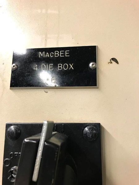 Macbee 4 Block Wire Drawing Machine