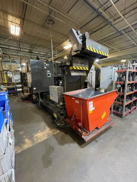 Hitachi Seiki HS630 4-Machine FMS Horizontal Machining Cell