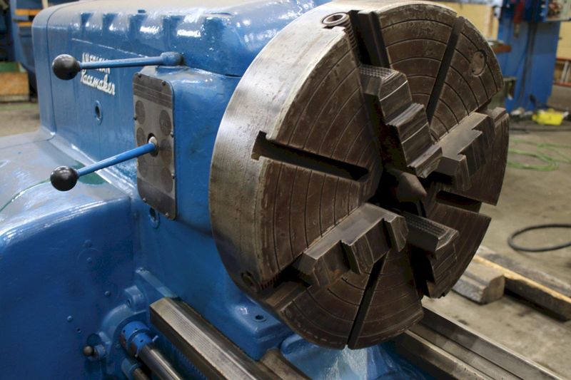 22" X 120" AMERICAN ENGINE LATHE: STOCK #65364