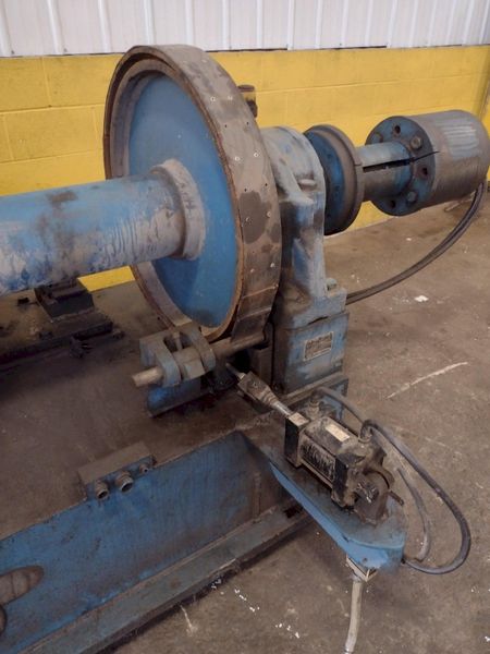 30,000 LBS X 48" YODER PULL OFF UNCOILER / COIL REEL: STOCK #16920