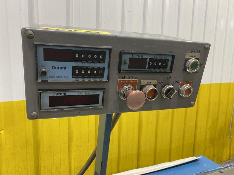 10 STAND X 1.5" YODER ROLLFORMER BASE WITH DRIVE MOTOR: STOCK #17003