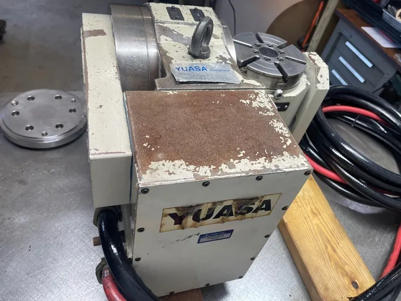YUASA # UTRT-170 2 Axis CNC Rotary Table 4th & 5th  #6023