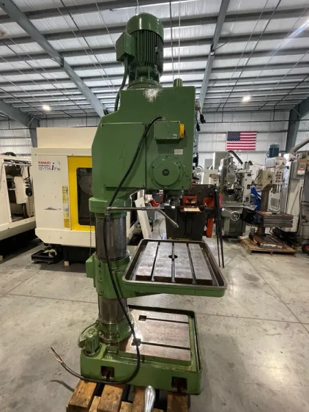 IBARMIA B-70  31-1/2” Geared Head Drill Press & Power Down Feed #7013
